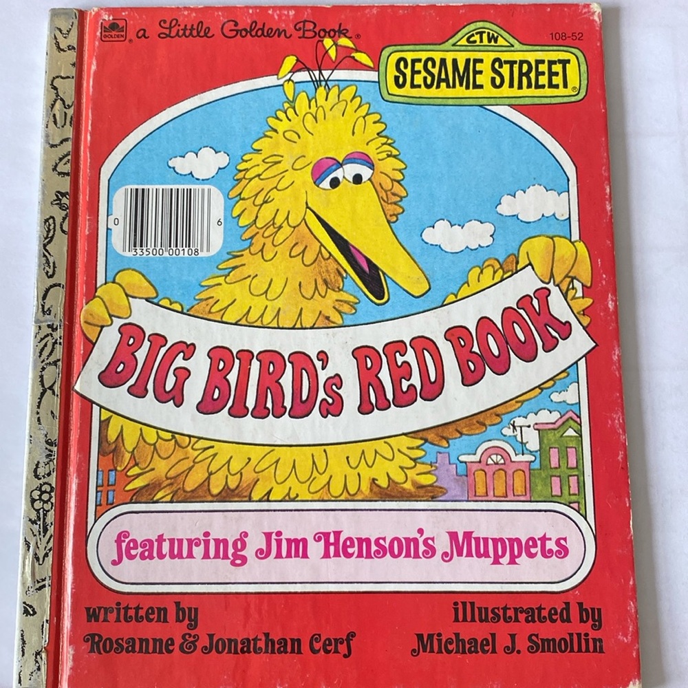 A little Goldenberg, Sesame Street “Big Birds Red Book”